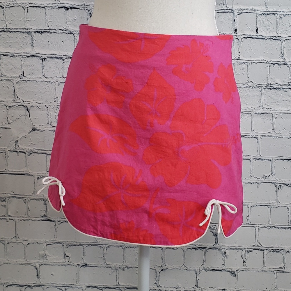 Tibi Floral Skirt